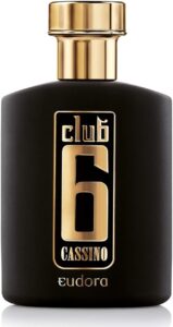 Eudora Colônia Desodorante Club 6 Cassino 95ml
