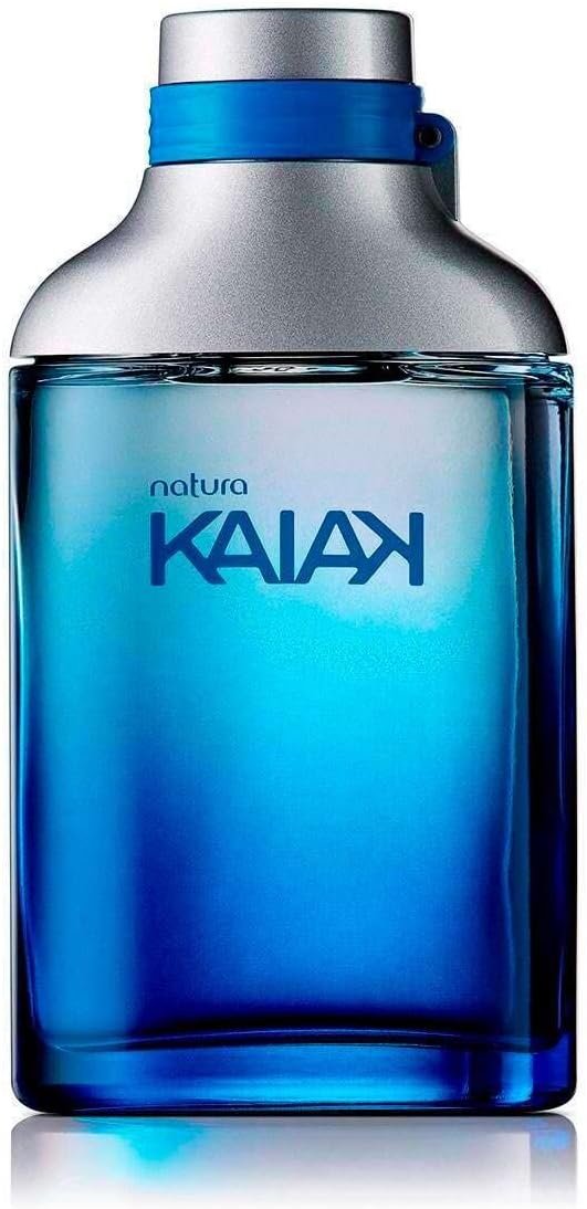 Perfume masculino nacional barato Natura Kaiak Clássico Desodorante Colônia 100 ml, frasco azul