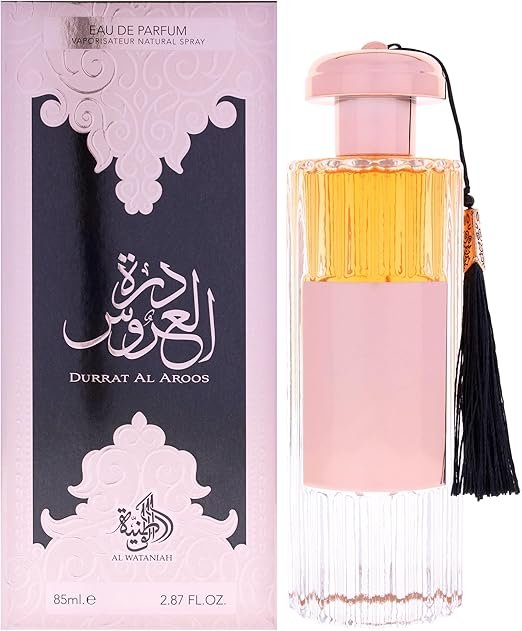 Perfume árabe feminino barato Al Wataniah Durrat Al Aroos Eau de Parfum 85 ml