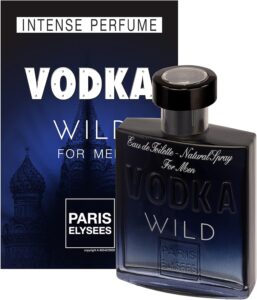 Perfume Importado Paris Elysees Eau De Toilette Masculino Vodka Wild 100ml
