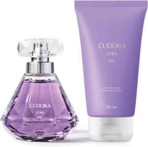 Eudora Kit Lyra Joy: Desodorante Colônia 75ml + Loção Corporal Lyra Joy 150ml
