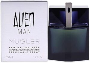 Alien Man Refillable Mugler Eau de Toilette - Perfume Masculino 50ml