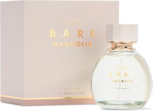 Victoria's Secret Perfume Bare Magnolia, Floral, Flor de Laranjeira, Eau de Parfum, 3.4 Fl Oz
