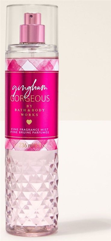 Body mist Gingham Gorgeous, da Bath and Body Works, frasco de 236 ml