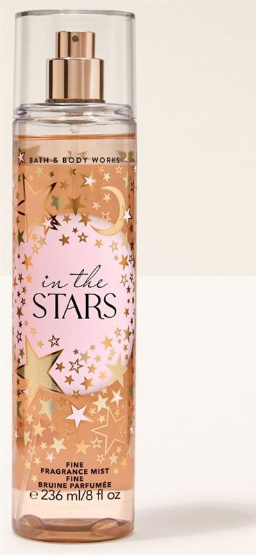 Frasco do body mist In The Stars, da Bath and Body Works