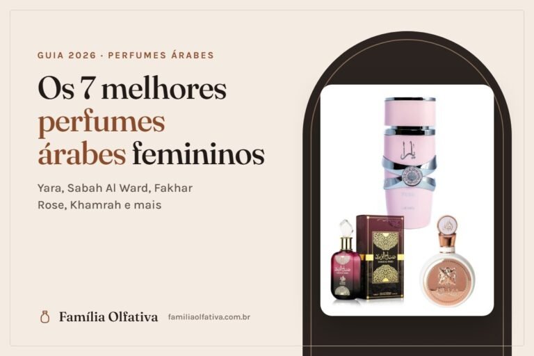 Capa do guia dos melhores perfumes árabes femininos