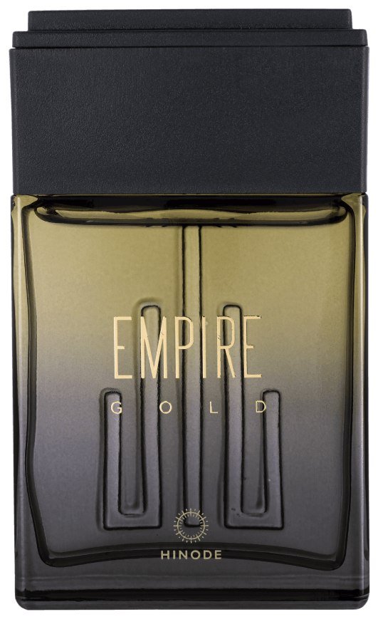 Perfume Empire Gold, da Hinode, frasco de vidro dourado de 100 ml