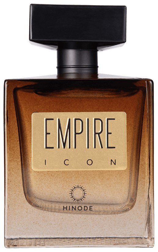 Perfume Empire Icon deo parfum, da Hinode, frasco âmbar de 100 ml