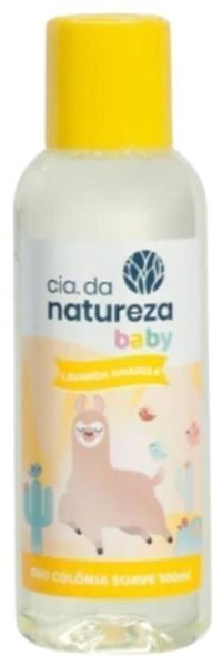 Deo colônia infantil Cia. da Natureza Baby Lavanda Amarela, 100 ml
