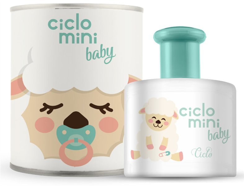 Colônia infantil Ciclo Mini Beé com a latinha de ovelha