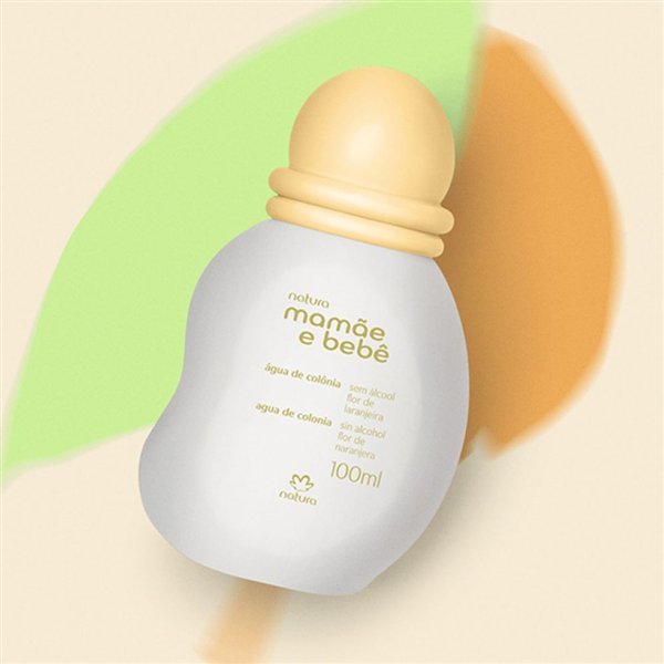 Água de colônia Natura Mamãe e Bebê