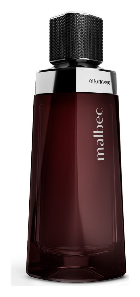 Perfume masculino Boticário Malbec desodorante colônia 100 ml, frasco vinho