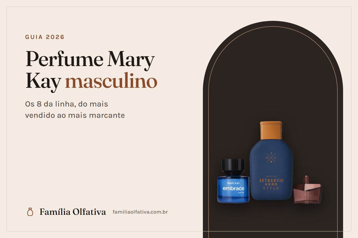 Perfumes Mary Kay masculinos: Authentic Hero Style, Embrace for Him e Magnetic Passion Edge