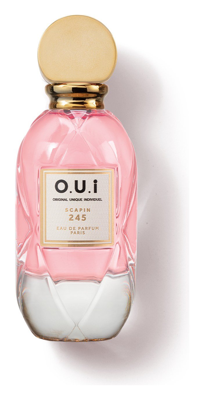 Perfume O.U.i Scapin 245 Eau de Parfum 75 ml, frasco rosa