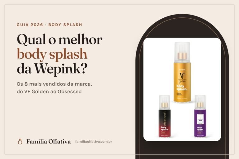 Capa do guia dos melhores body splash da Wepink