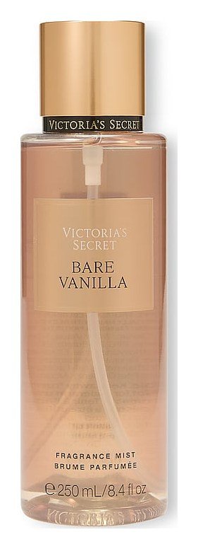Melhor body splash importado: Victoria's Secret Bare Vanilla fragrance mist de 250 ml