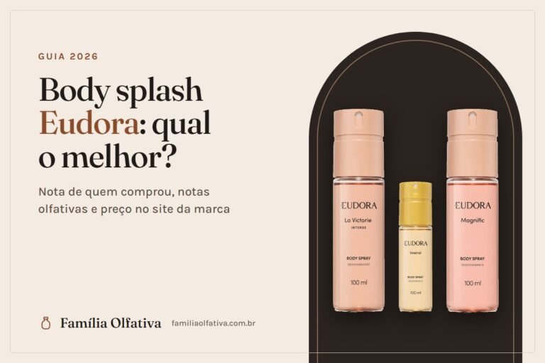 Body splash Eudora: Imensi, La Victorie Intense e Magnific