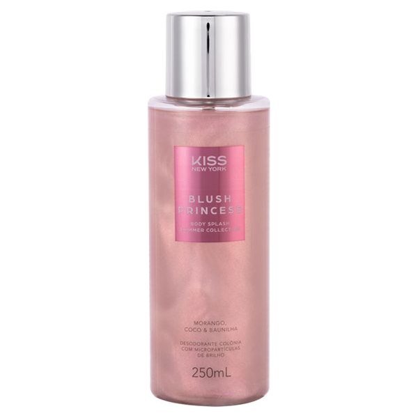Body splash Kiss New York Blush Princess Shimmer 250 ml