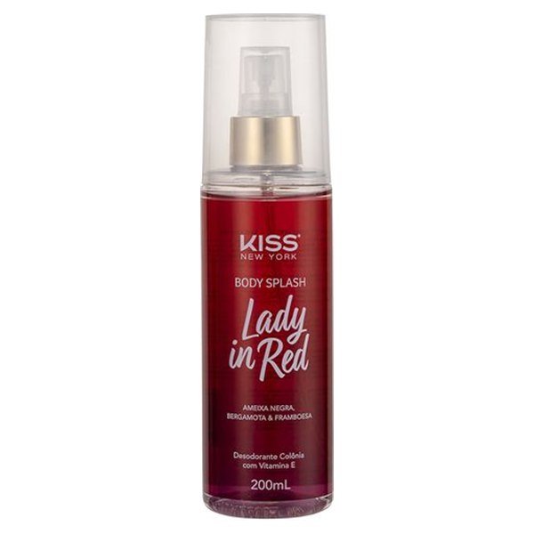 Body splash Kiss New York Lady In Red