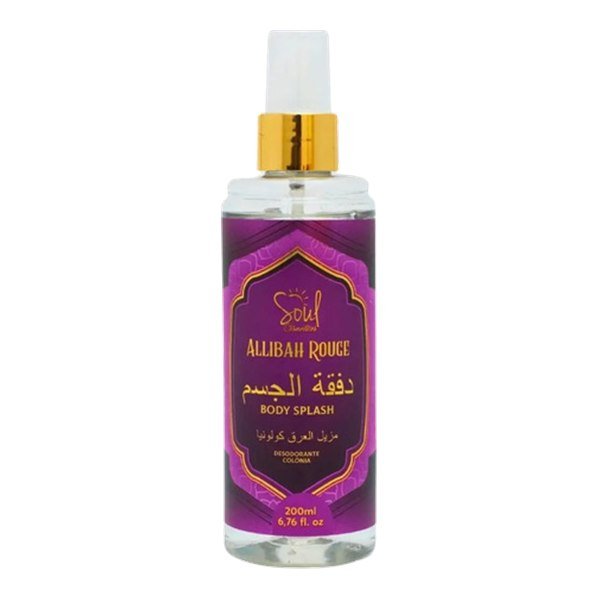 Body splash Soul Allibah Rouge, o mais doce