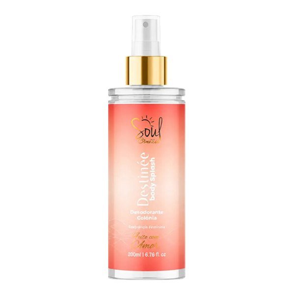 Body splash Soul Destinée 200 ml, frasco coral