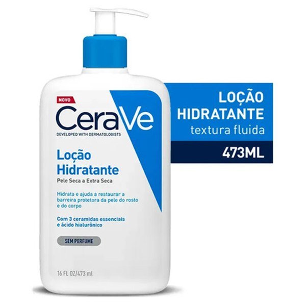 Hidratante sem perfume CeraVe loção 473 ml