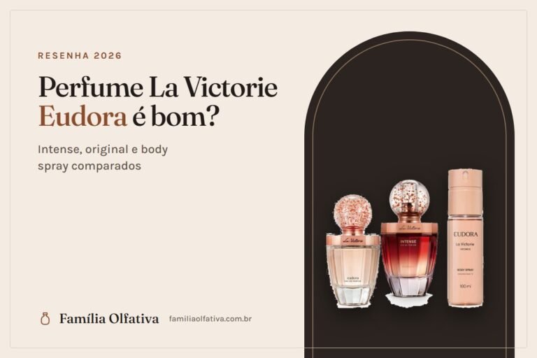 Perfume La Victorie Eudora é bom? Intense, original e body spray
