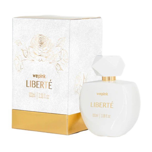 Perfume Liberté da Wepink, frasco branco de 100 ml