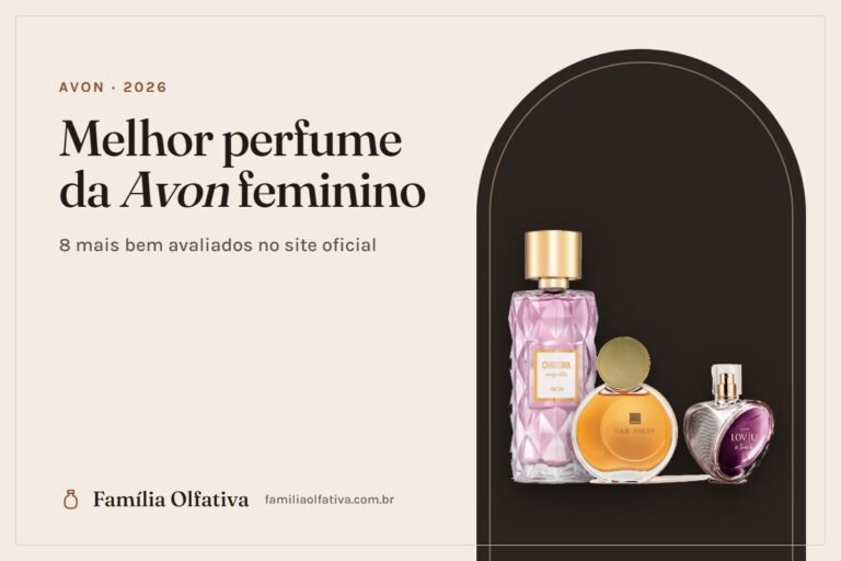 Perfumes Avon femininos: Charisma Magnetic, Far Away e Lov|U Touch