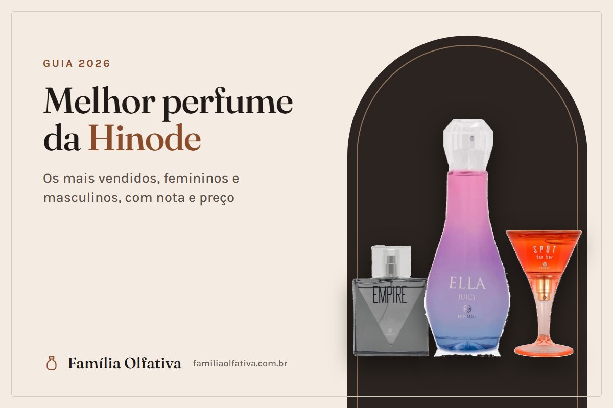 Melhor perfume da Hinode: Ella Juicy, Empire e Spot Sunset