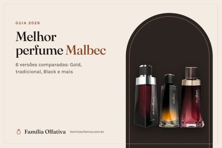 Melhor perfume Malbec: Malbec Gold, tradicional e Eau de Parfum do Boticário