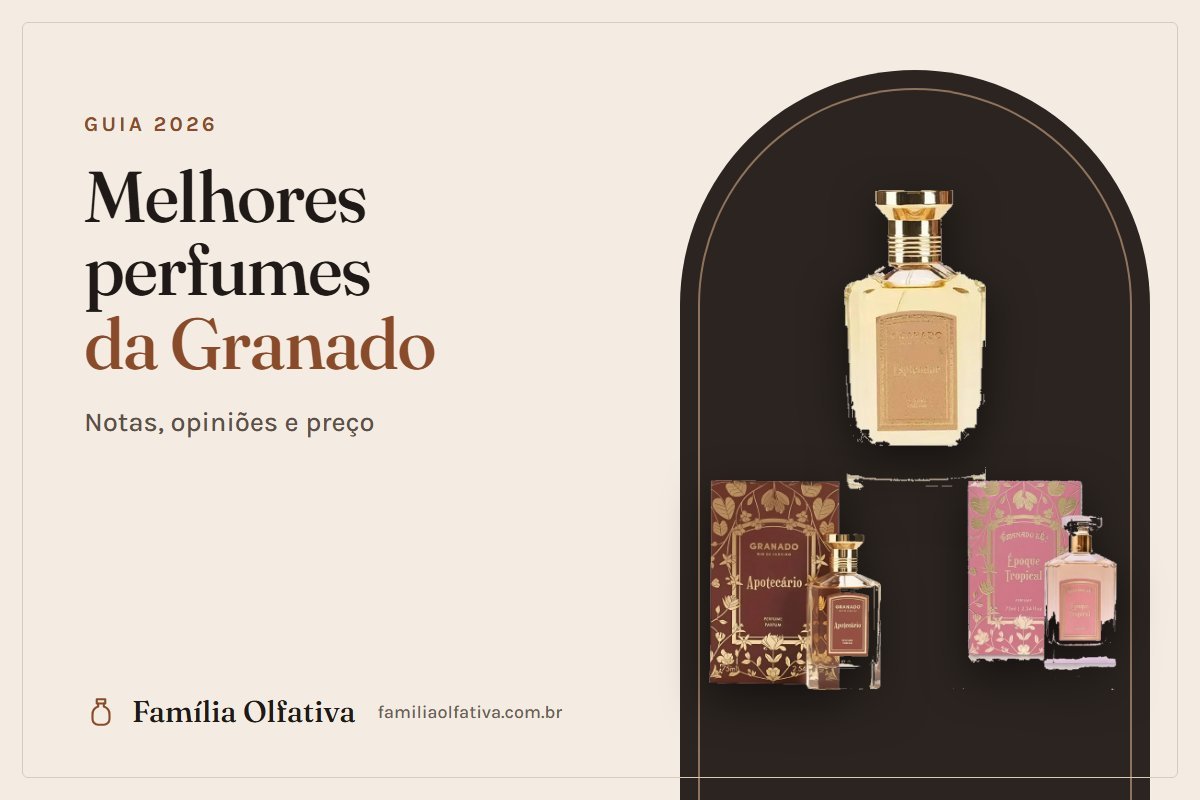 Melhores perfumes da Granado