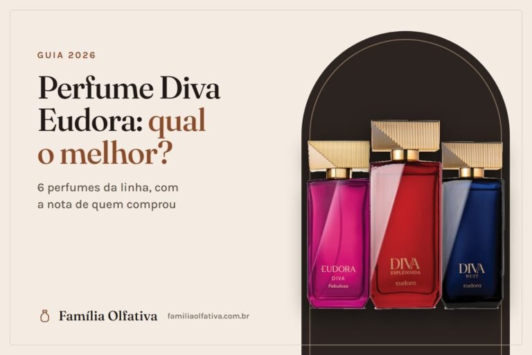 Perfume Diva Eudora qual o melhor: Diva Fabulosa, Diva Esplêndida e Diva Nuit