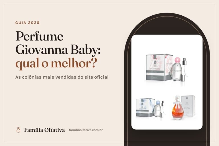 Perfume Giovanna Baby qual o melhor: colônias Classic, Blue e Bess