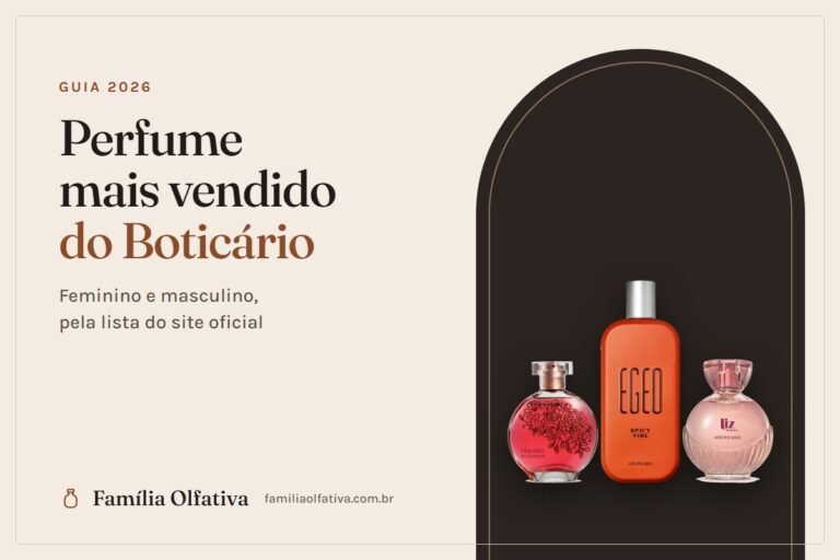 Perfume mais vendido do Boticário: Floratta Red Blossom, Egeo Spicy Vibe e Liz Sublime