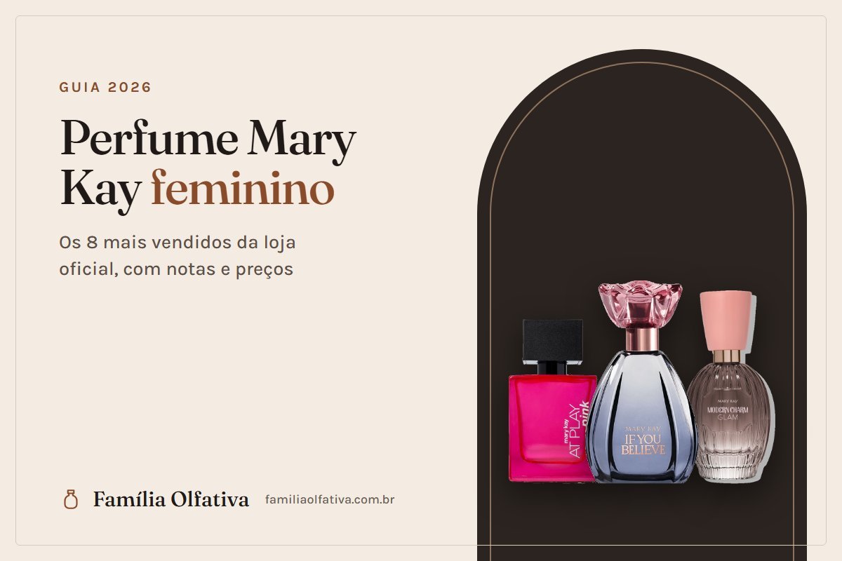 Perfume Mary Kay feminino: At Play Pink, If You Believe e Modern Charm Glam