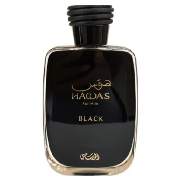 Perfume masculino árabe Rasasi Hawas Black eau de parfum 100 ml