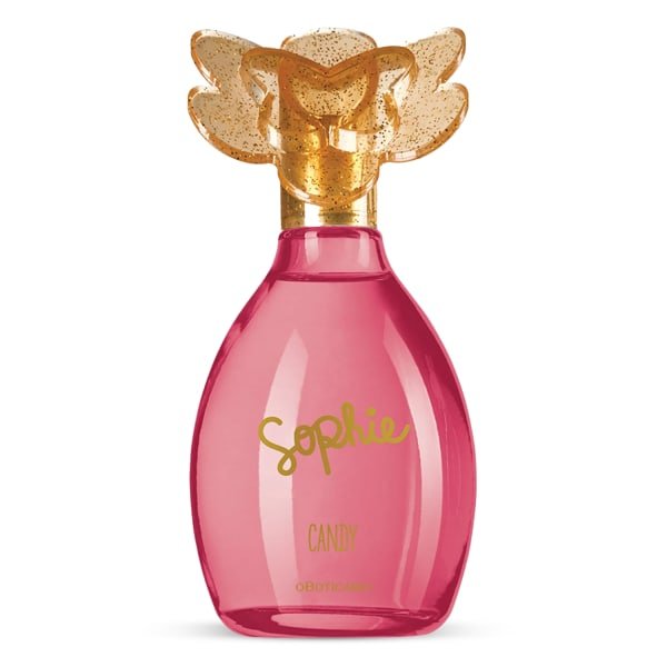 Frasco da colônia infantil Sophie Candy, do Boticário