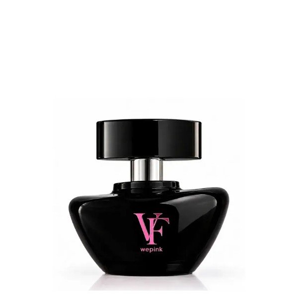 Frasco preto do perfume VF 5th Anniversary Edition, da Wepink